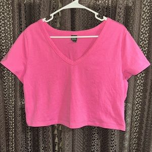 Pink Wild Fable Crop Top XXL